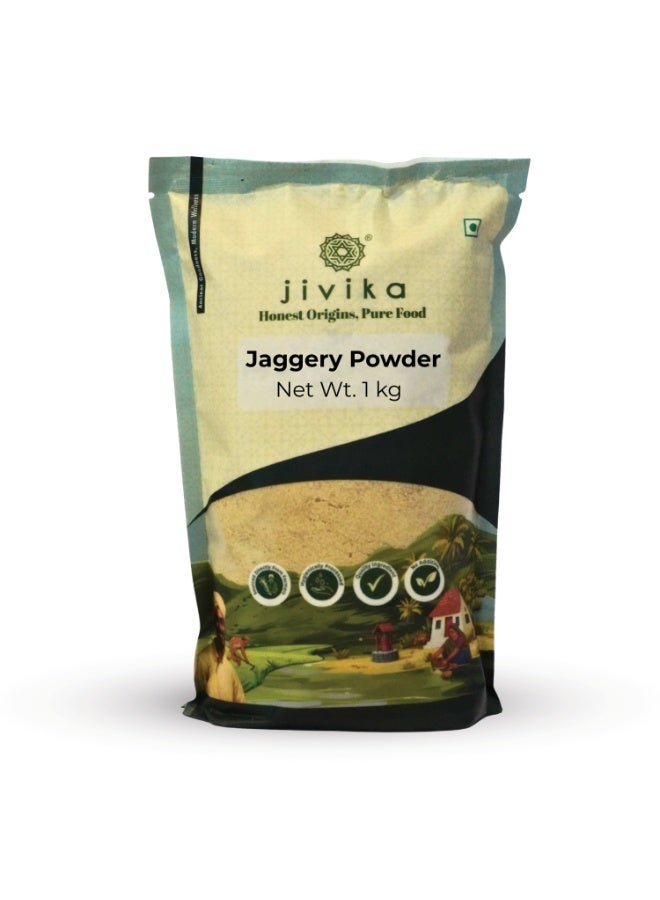 Jivika Natural Jaggery Powder - 1000G - Image 1